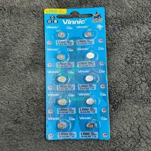 Silver 10 PCS LR66 AG4 L626F ALKALINE BATTERY