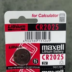 Silver 1 Pec Maxell Lithium CR2025 Battery