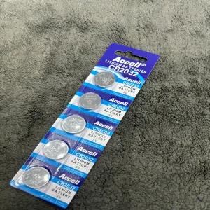 Silver 5 PCS Accell 2032 LITHIUM BATTERY 3 V