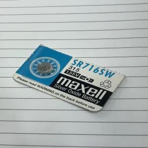 Silver SR716SW Maxell Silver Oxide Battery