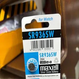 Silver SR936SW 394 1.55V Hg % Maxell