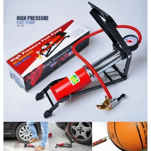 High Pressure Strong Foot Pump for Bicycle Air