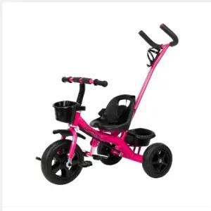 Pink Kids Tricycle with Handle (TS5539)