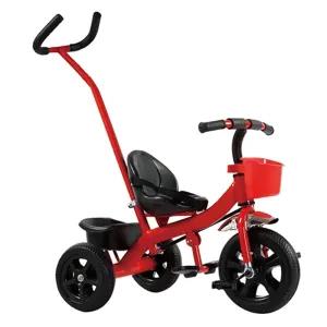 Red Kids Tricycle with Handle (TS5539)