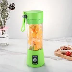 Green Juice Blender Protein Shaker - Portable and Rechargeab