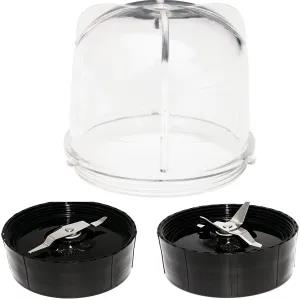 Multicolor Magic Bullet Blender Chutney Cup with Cross Blade & Flat Blade (Combo)