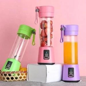 Rechargeable Fruit Juicer Mini Portable Blender 380ML