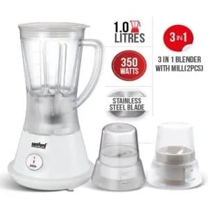Sanford 3 In 1 Blender With Mill 350W