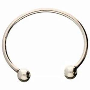 Mondial Adjustable Silver Designed Bracelet