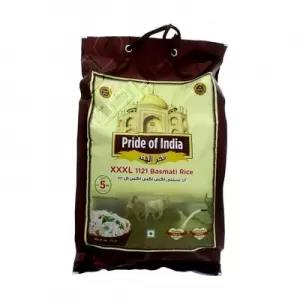 Pride of India Basmati Rice XXXL 5Kg