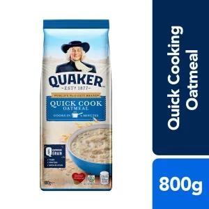Quaker Quick Cook Oatmeal 800g