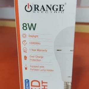 8W LED Rechargeable Emergency Bulb