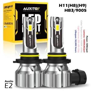 AUXITO H8 H9 H11 H16J 9005 HB3 LED Headlight Bulb 6500K