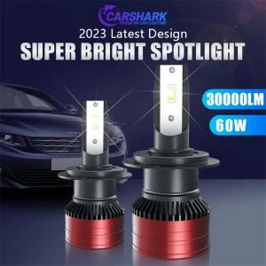 Carshark H1 H7 H8 H9 H11 HB3 9005 H4 60W Headlight Bulbs