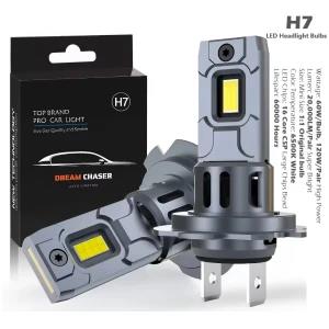 Dream Chaser H7 120W 20000LM LED Headlight Bulbs 6500K
