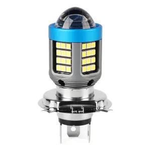 H4 LED Motorcycle Headlight Bulb Bright White Hi/Lo Beam