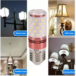 Blue E27 Bulb LED Lamp 12W AC 220V 240V Corn Bulb Chand