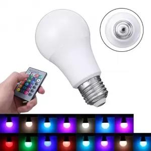9W B22 9W B22 16 Color Changing B22 RGB LED Magic Light Bulb