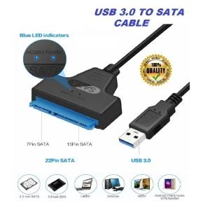 USB 3.0 to SATA 3+22pin Hard Disk Cable Converter 5Gbps