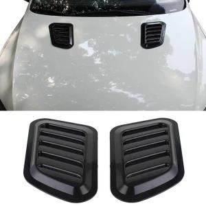 2Pcs Car Universal Air Flow Double Scoop Vent