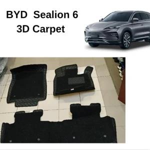 BYD Sealion 6 Full Black 3D Car Mat