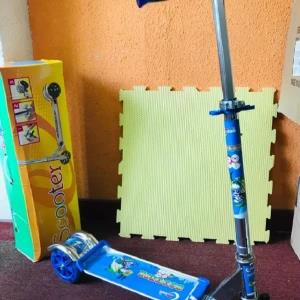 Generic Three Wheeled Folding Scooter Foot Brake