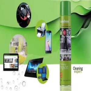 Green Universal Foam Home Cleaner With Brush Leather Fabric