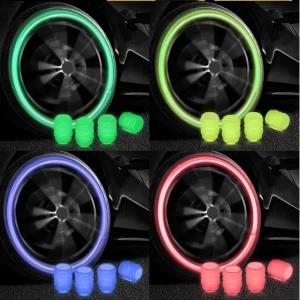 Luminous Valve Caps Car Motorcycle Bicycle Wheel