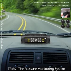 Tire Pressure Monitoring System security alarm Solar NEW