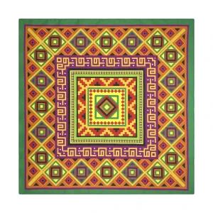 Vivid GeoHarmony Bandana Geometric Design