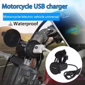 Waterproof 9-24V Motorcycle Tuk-Tuk Car Lorry Mobile Phone U