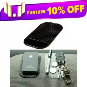 Black Car Dashboard Non Slip Mat For Phone Key Glasses Magi