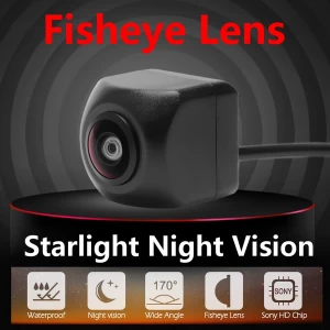 HD 1080P Fisheye Lens Car Reverse Backup Rear View Camera 170 degree
