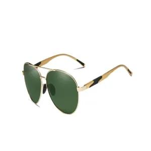 Gold Green KINGSEVEN EMI Defending Coating Lens Driving Shad