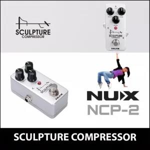 Silver NUX NCP-2 Sculpture Compressor Guitar Effect Pedal