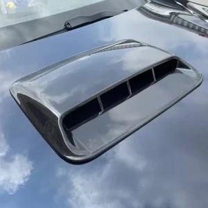 Universal 40 x 28 Car Hood Vent Decorative Air Flow