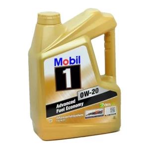 0W-20 4Ltr Fully Synthetic MOBIL 1 SN/ILSAC-GF5 Petrol