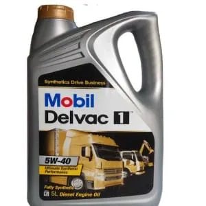 5W-40 5Ltr Fully Synthetic MOBIL DELVAC 1 Diesel