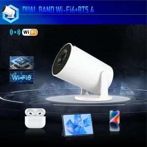 HY300 Pro Plus Projector Built in 1280*720P Android 14