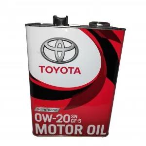 Toyota Genuine Motor Oil SN 0W-20 Synthetic