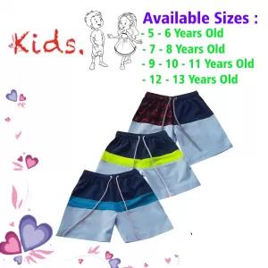 10-11 yrs Unisex Kids Boy & Girl Cotton Short - 3PCs