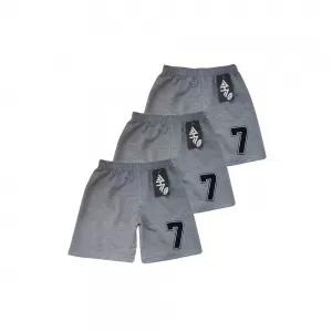 10-12years Kids Boy Short Pure Cotton - Light Grey