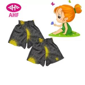 3-4 yrs AHF Kid Girl Frill Viscose Short - 2 Pack