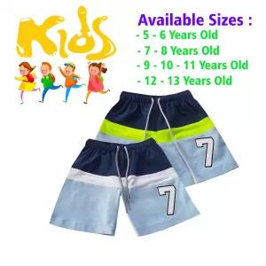 5-6 yrs Unisex Kids Boy & Girl Cotton Short - 2 PACK