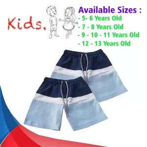 7-8 yrs Unisex Kids Boy & Girl Cotton Short - 2 PACK