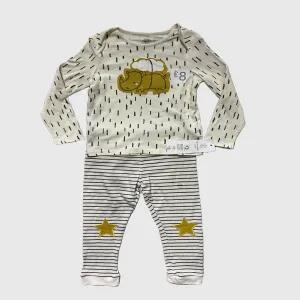 F&F Kids Boys Suit Cream 2-3yrs