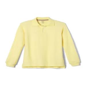 Generic Boys Long Sleeve Polo Yellow 4-5 yrs