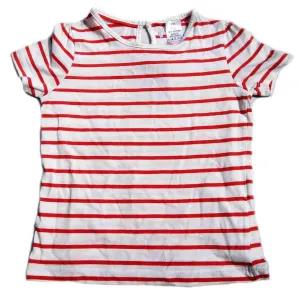 Ramas Girl Cotton Top Red & White (3-4 yrs)