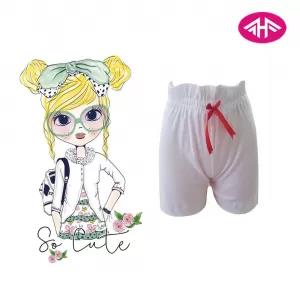 wh 8-9 yrs AHF Kids Girl Cotton Short Pants