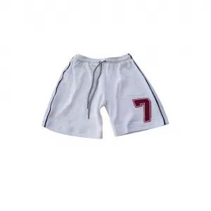 White 9-10 yrs Kids Boy & Girl Short Pure Cotton